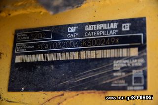 Εκσκαφέας Με Ερπύστριες CAT 2006 CAT 320D FM 06'-thumb-5