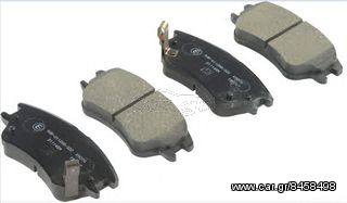 Τακάκια HYUNDAI ATOS   58101-02A10, 58101-02A10AT, 58101-05A10, 58101-05A30, 58101-02A10, 58101-05A10, 37432, C10520ABE, PAD1474, 50-H0-008, 1080-4050, 1080-0450A, 13.0460-5829.2