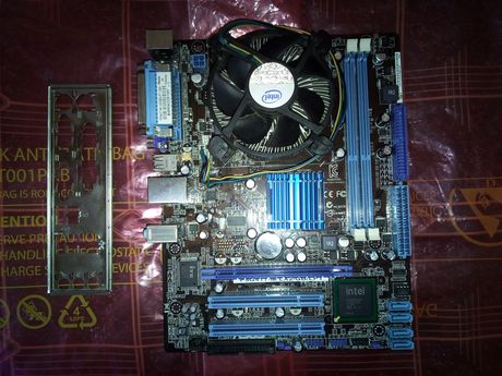Asus P5G41T-M LX2/GB/LPT (Socket 775)/ E8500 3.16 GHZ (Ddr3)Intel G41 