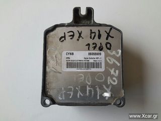 Εγκέφαλος Κινητήρα OPEL ASTRA Sedan / 4dr 1998 - 2004 ( G ) 1.4 16V (F69)  ( X 14 XE,Z 14 XE  ) (90 hp ) Βενζίνη #09355909