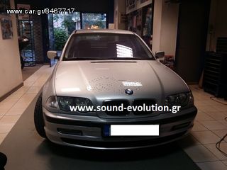 DYNAVIN N6-E46 & RAINBOW ΗΧΟΣΥΣΤΗΜΑ www.sound-evolution.gr
