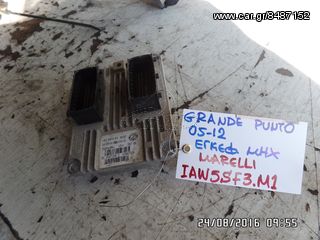 ΕΓΚΕΦΑΛΟΣ ΜΗΧΑΝΗΣ FIAT GRANDE PUNTO 1.2 8V  05-12 MARELLI IAW5SF3.M1