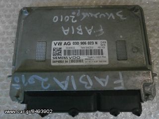 SKODA FABIA CHFA 1200 3ΚΥΛΙΝΔΡΟ SIEMENS VDO 03D906023N 5WP40851 04 ΕΓΚΕΦΑΛΟΣ ΜΗΧΑΝΗΣ