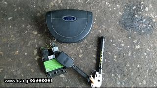 Ford Fiesta 02-05  αερόσακοι[οδηγου-συνοδηγου]2 προεντατήρες