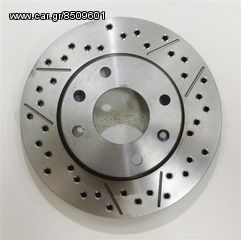 ΔΙΣΚΟΠΛΑΚΑ ΕΜ. ΑΕΡΙΖΟΜΕΝΗ XAΡΑΚΤΗ ΤΡΥΠΗΤΗ CITROEN VISA GTI/PEUGEOT 205 GTI (MOTORQUALITY-BREMBO RACING)