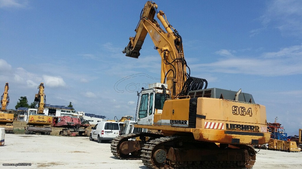 Εκσκαφέας Με Ερπύστριες Liebherr 2003 964 B