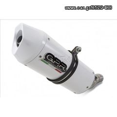 Gpr Εξάτμιση Τελικό Albus Ceramic White Suzuki V Strom 1000 2014 - 2018 