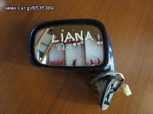 Suzuki Liana 2001-2007 ηλεκτρικός καθρέπτης αριστερός σκούρο μπλέ (3 καλώδια)