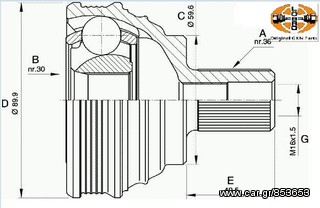 VW CADDY III ('04 -> ) ΜΠΙΛΙΟΦΟΡΟΣ ΤΡΟΧΟΥ LOBRO***ΔΩΡΕΑΝ ΠΑΡΑΔΟΣΗ**