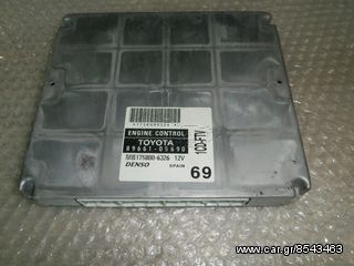 TOYOTA AVENSIS T25 2.0 D4D TURBO DIESEL 1CD DENSO 89661-05690 8966105690 MB175800-6326 ΕΓΚΕΦΑΛΟΣ ΜΗΧΑΝΗΣ