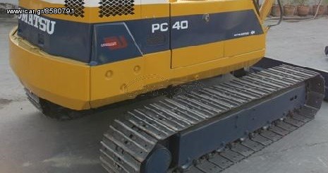 KOMATSU PC40-6 BERCO STEEL TRACKS - MΕΤΑΛΛΙΚΕΣ ΕΡΠΥΣΤΡΙΕΣ BERCO ΓΙΑ KOMATSU PC40-6 MINI ΕΚΣΚΑΦΕΑ 