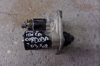 VW Polo 2002-2008, Seat Ibiza/Cordoba 2002-2008, Scoda Fabia 2000-2006 μίζα 1.4cc 16V