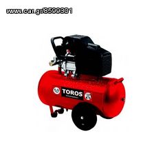    TOROS Αεροσυμπιεστής μονομπλόκ 50lt - 2.5 HP 40138