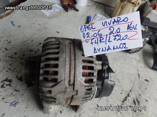 ΔΥΝΑΜΟΣ OPEL VIVARO /PRIMASTAR/TRAFIC 02-06 2.0 16V F4R/L720
