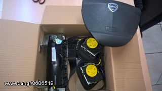 Κεφαλας Lancia Ypsilon 07-12 αεροσακοι με ταμπλο και ζωνες