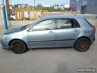 Ολόκληρο Αυτοκίνητο TOYOTA COROLLA Ηatchback / 5dr (KM22) 2002 - 2004 ( E120 ) 1.4 D (NDE120_)  ( 1ND-TV  ) (90 hp ) Πετρέλαιο #XC10841