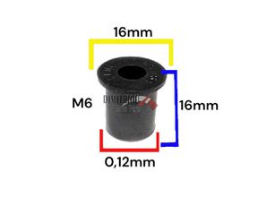 ΛΑΣΤΙΧΑΚΙΑ ΦΕΡΙΝΓΚ-ΖΕΛΑΤΙΝΑΣ Μ6 x 0.12 x 16