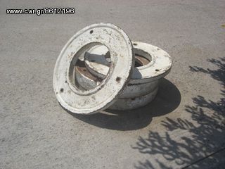 ΑΝΤΙΒΑΡΑ για FORD 2000-2600-3000-4100, για DEUTZ 4006-4506-5006-5506 στρογγιλα για πισω τροχους-thumb-2