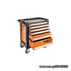 NEO TOOLS Εργαλειοφορέας με 6 συρτάρια 84-223 (422276) + ΔΩΡΟ ΓΙΛΕΚΟ ΕΡΓΑΣΙΑΣ(419344)(ΕΩΣ 6 ΑΤΟΚΕΣ Η 60 ΔΟΣΕΙΣ)