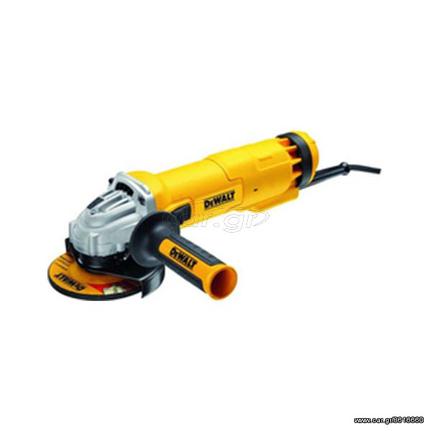 DeWALT DWE4237 1400W 125MM ΓΩΝΙΑΚΟΣ ΤΡΟΧΟΣ ΜΕ ΣΥΡΩΜΕΝΟ ΔΙΑΚΟΠΤΗ - NO VOLT (#DWE4237-QS)  (ΕΩΣ 6 ΑΤΟΚΕΣ ή 60 ΔΟΣΕΙΣ)