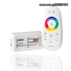 Νέος RGB Touch Controller 216 Watt 12-24 Volt 18 Ampere 05229 (ΕΩΣ 6 ΑΤΟΚΕΣ ή 60 ΔΟΣΕΙΣ)