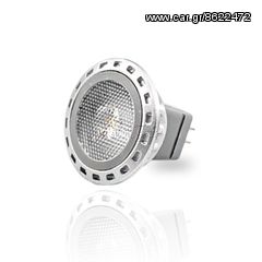 LED Σποτ LMS MR11 1 High Power Led Ψυχρό Λευκό 04849 (ΕΩΣ 6 ΑΤΟΚΕΣ ή 60 ΔΟΣΕΙΣ)