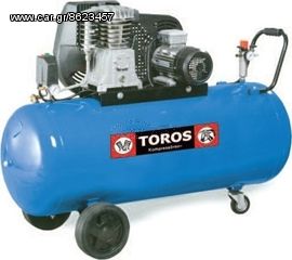 Toros N3-200C-3T 3hp/200lt (602011) (ΕΩΣ 6 ΑΤΟΚΕΣ ή 60 ΔΟΣΕΙΣ)