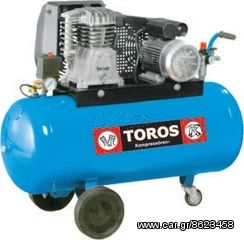 Toros N2.8S-100C-3T 3hp/100lt (602015) (ΕΩΣ 6 ΑΤΟΚΕΣ ή 60 ΔΟΣΕΙΣ)