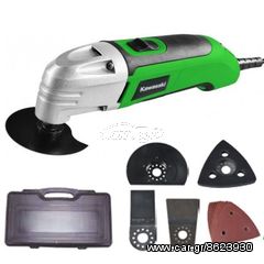 Πολυεργαλείο Kawasaki 300Watt K-MT300 817306 +ΔΩΡΟ TOPEX  ΓΥΑΛΙΑ/ΜΑΣΚΑ ΕΥΚΑΜΠΤΑ ΑΕΡΙΖΟΜΕΝΗ (ΕΩΣ 6 ΑΤΟΚΕΣ ή 60 ΔΟΣΕΙΣ)