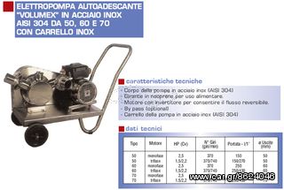 ΑΝΤΛΙΑ ΑΝΟΞΕΙΔΩΤΗ ΛΑΣΤΙΧΟΦΟΡΑ BCM 60i/370 (ΕΩΣ 6 ΑΤΟΚΕΣ ή 60 ΔΟΣΕΙΣ)