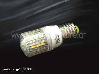LED E27 LMS 24 SMD Mini Corn Dimmable Θερμό Λευκό (ΕΩΣ 6 ΑΤΟΚΕΣ ή 60 ΔΟΣΕΙΣ)