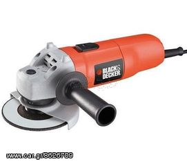 ΤΡΟΧΟΣ ΓΩΝΙΑΚΟΣ ΡΕΥΜΑΤΟΣ BLACK - DECKER 125MM 701W KG725 + ΔΩΡΟ ΓΑΝΤΙΑ ΕΡΓΑΣΙΑΣ(ΕΩΣ 6 ΑΤΟΚΕΣ Η 60 ΔΟΣΕΙΣ)