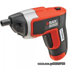 Black and Decker Κατσαβίδι Λιθίου KC460LN + ΔΩΡΟ ΓΑΝΤΙΑ ΕΡΓΑΣΙΑΣ(ΕΩΣ 6 ΑΤΟΚΕΣ ή 60 ΔΟΣΕΙΣ)