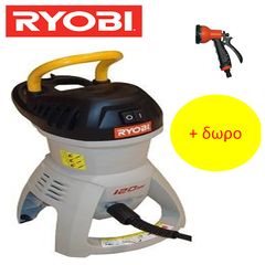 RYOBI RPW 120 E - ΥΔΡΟΠΛΥΣΤΙΚΟ 120 bar + ΔΩΡΟ ΓΑΝΤΙΑ ΠΡΟΣΤΑΣΙΑΣ (ΕΩΣ 6 ΑΤΟΚΕΣ ή 60 ΔΟΣΕΙΣ)