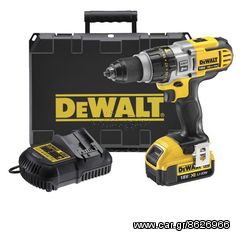 DEWALT DCD985M1 Με 1 μπαταρία λίθου 4.0 Αh 18V, 1Φορτιστή(ΕΩΣ 6 ΑΤΟΚΕΣ ή 60 ΔΟΣΕΙΣ)