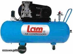 Αεροσυμπιεστής (200lt - 3HP) LAM 200/380/3 (ΕΩΣ 6 ΑΤΟΚΕΣ ή 60 ΔΟΣΕΙΣ)