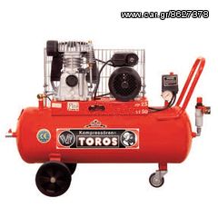 TOROS 50/2,5 ΑΕΡΟΣΥΜΠΙΕΣΤΗΣ ΜΕ ΙΜΑΝΤΑ 50ltr. - 2,5Hp (ΕΩΣ 6 ΑΤΟΚΕΣ ή 60 ΔΟΣΕΙΣ)