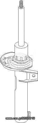 Αμορτισέρ εμπρόσθιο , γόνατο , αέρος-λαδιού (ΚΑΙΝΟΥΡΓΙΟ) ,SEAT  ,ALHAMBRA 2010-2018 ( ΔΙΆΜΕΤΡΟΣ 50mm)