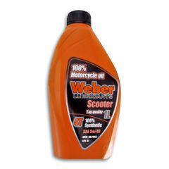 Λάδι 5w40 100% συνθετικό 1lt 4T Weber