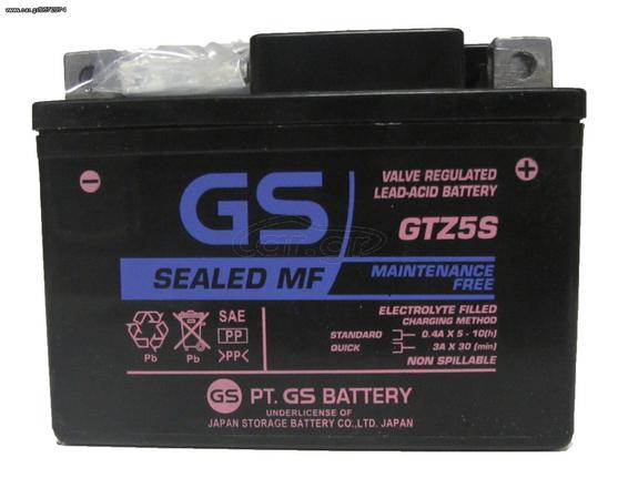 Μπαταρία 3.5Ah GS YTZ5S (GTZ5S) Gel