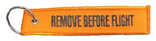 Μπρελόκ Remove Before Flight