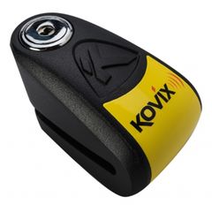 Κλειδαριά δισκοφρένου με συναγερμό Kovix KAL6-BK Black