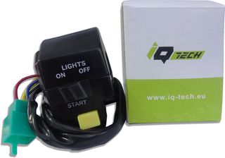 Διακόπτης τιμονιού (σκρίπ) δεξιός Kawasaki Kaze-R 115 iQ-TECH