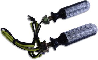 Φλάς led QZ-013 ζευγάρι universal SHARK μαύρο-άσπρο-thumb-1