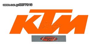 Αυτοκόλλητο KTM πορτοκαλί μικρό ζέυγος