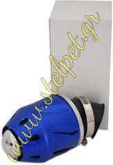Φιλτροχοάνη 38mm M2 οβάλ Racing μπλέ