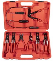 Πένσες σφιγκτήρων κολάρων σετ 8 τεμαχίων. QUATROS TOOLS