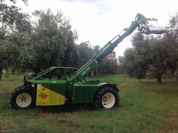 Tractor olive oil machines-comb pickers '16 SIGMA F3 UMBRELLA