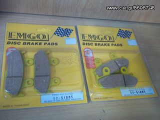 ΤΑΚΑΚΙΑ ΕΜΠΡΟΣ SINTERED HONDA NSR250R 86-87,VFR400R,CBR600F 86-89