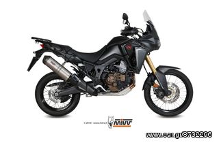 MIVV OVAL ΤΕΛΙΚΟ ΕΞΑΤΜΙΣΗΣ CRF 1000L AFRICA TWIN 2016-2019 TITANIUM